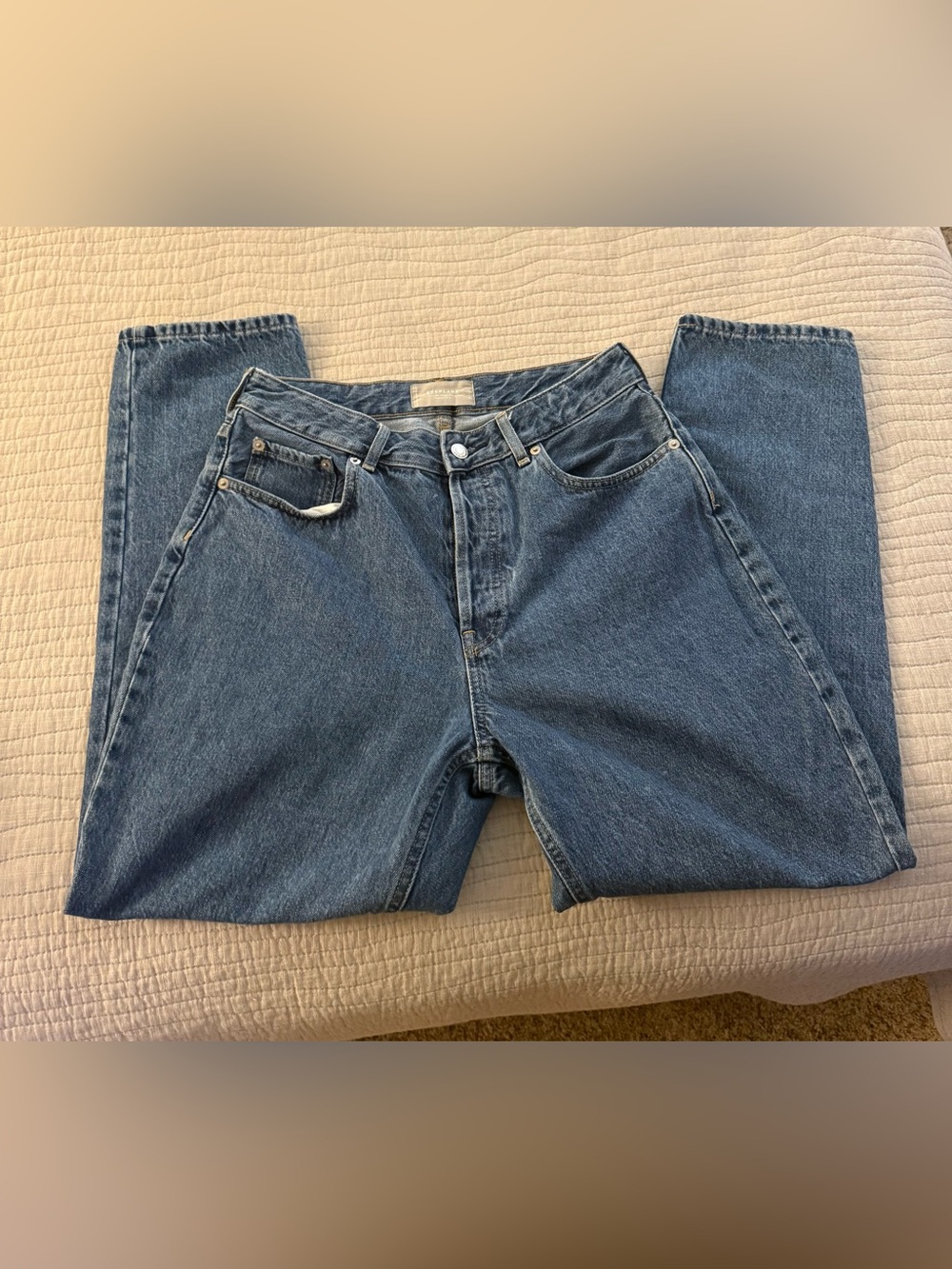 Everlane the Curvy 90’s Cheeky Organic Cotton Straight Leg Jeans